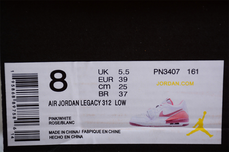 Air Jordan Legacy Aj312 Low White/Pink 11