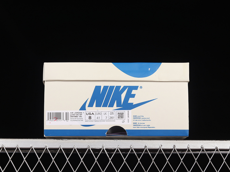 Travis Scott X Air Jordan 1 Low Og Off White/Blue/Black 23