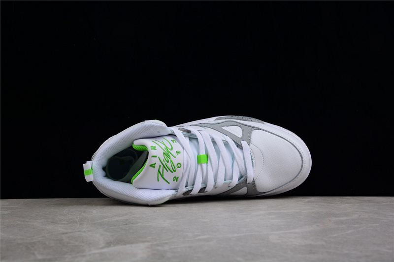 Air Flight 13 Mid White/Grey-Green 29