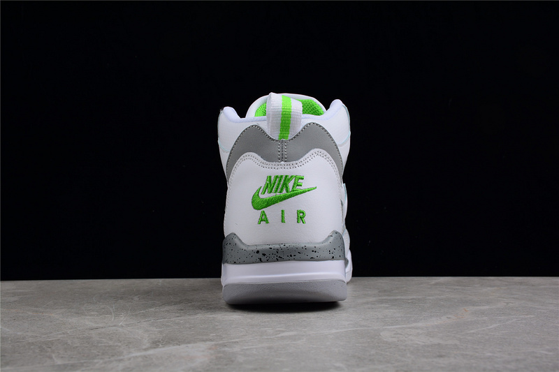 Air Flight 13 Mid White/Grey-Green 33