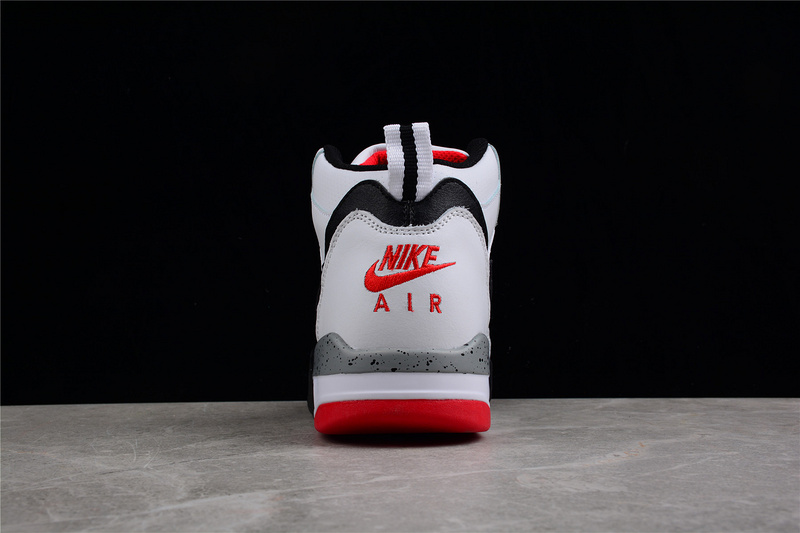 Air Flight 13 Mid White/Black-Red 21