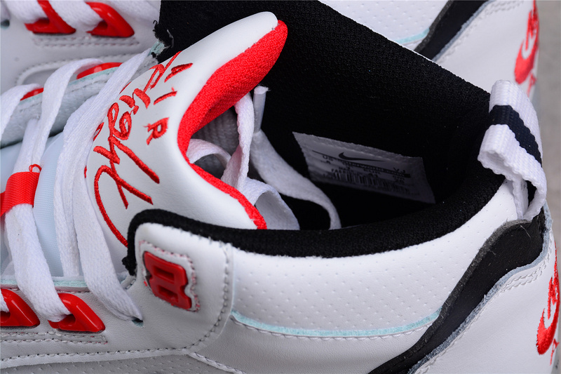 Air Flight 13 Mid White/Black-Red 31