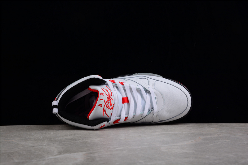 Air Flight 13 Mid White/Black-Red 33