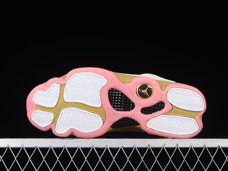 Air Jordan 13 Retro Chinese New Year Pale Ivory/Black/Digital Pink/Club Gold 7