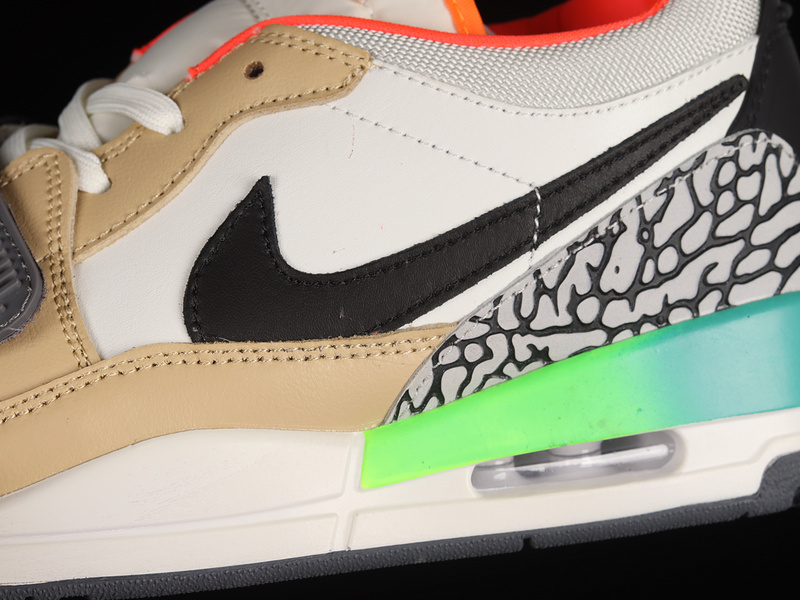 Air Jordan Legacy 312 Low Gradients White/Multi-Color/Black 29