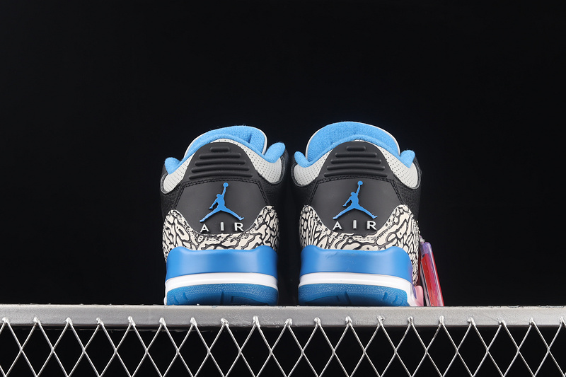 Air Jordan 3 Retro Sport Blue-Wolf Grey/Black 11