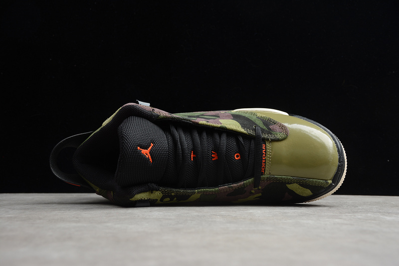 Air Jordan Dub Zero Army Green/Camouflage 7