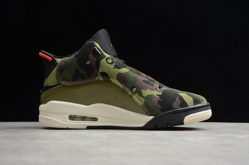 Air Jordan Dub Zero Army Green/Camouflage 15