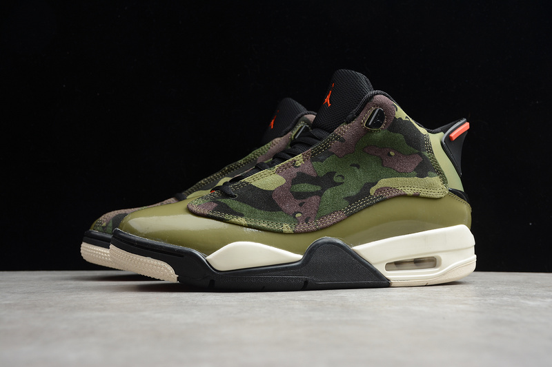 Air Jordan Dub Zero Army Green/Camouflage 17