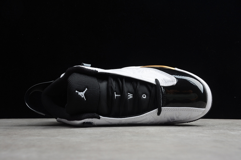 Air Jordan Dub Zero White/Black-Metallic Gold 29