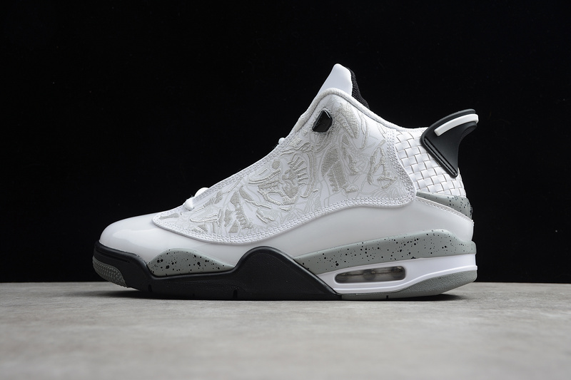 Air Jordan Dub Zero White/Cement Grey/Black 7