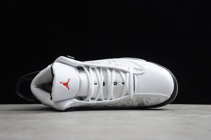 Air Jordan Dub Zero White/Cement Grey/Black 19