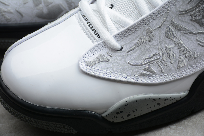 Air Jordan Dub Zero White/Cement Grey/Black 21