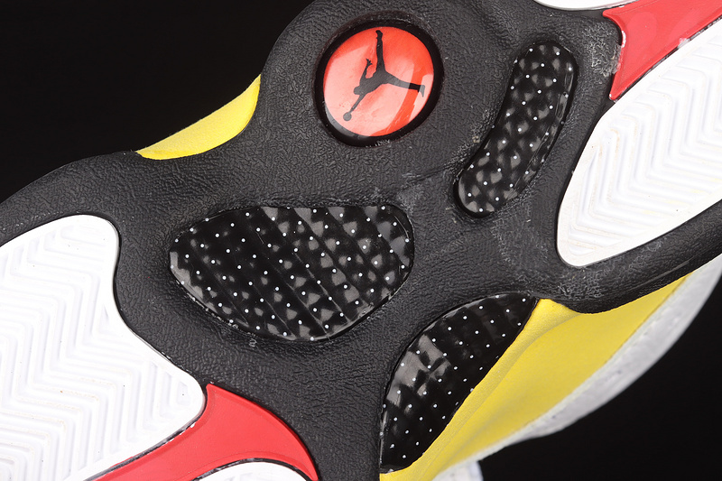 Air Jordan 13 White/University Red-Del Sol-Black 27