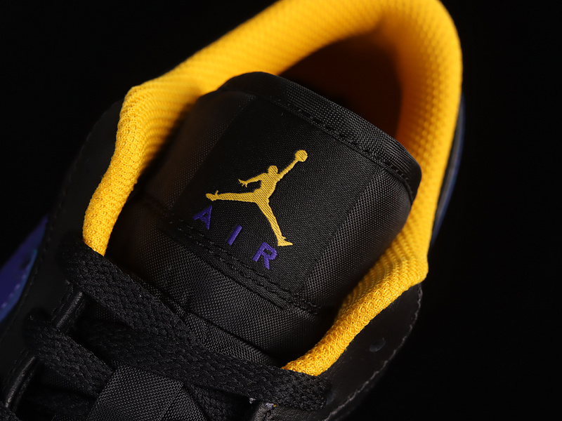 Air Jordan 1 Low Black/Dark Concord/Taxi 27