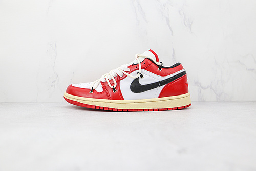 Air Jordan 1 Low Red/White/Black 11