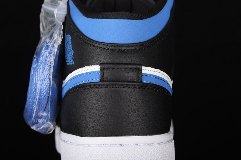 Air Jordan 1 Mid Gs White/Racer Blue/Black 19