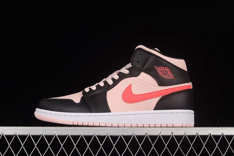 Air Jordan 1 Mid Gs Atmosphere/Infrared 23/Black 27