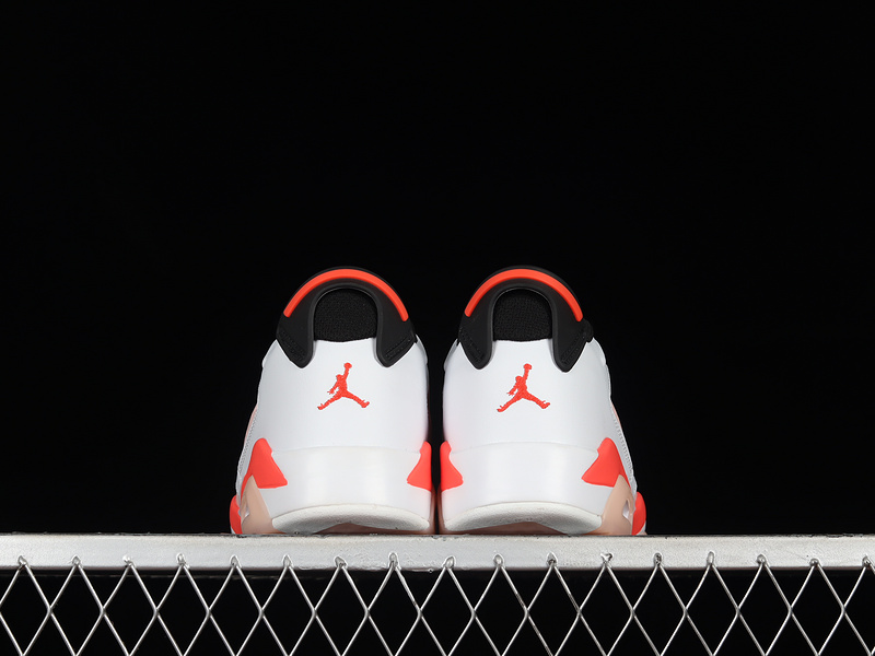 Air Jordan 6 Retro Low Gs White/Atmosphere/Infrared 23 11