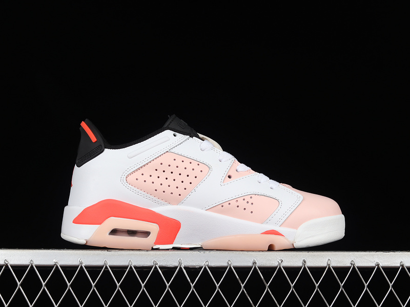 Air Jordan 6 Retro Low Gs White/Atmosphere/Infrared 23 13