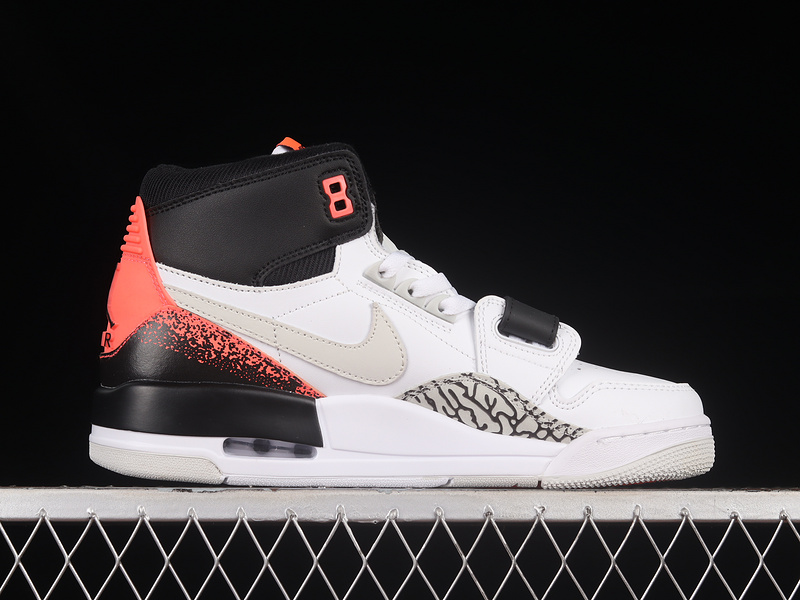 Just Don Jordan Legacy 312 White/Hot Lava Black Zen Grey 29