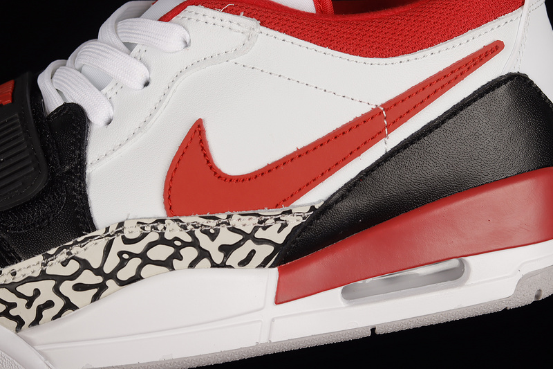 Air Jordan Legacy 312 Low Black Toe White/Black/Red 29