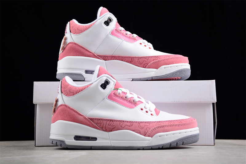 Air Jordan 3 Retro White/Pink 15