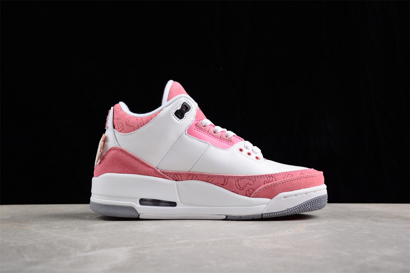 Air Jordan 3 Retro White/Pink 27