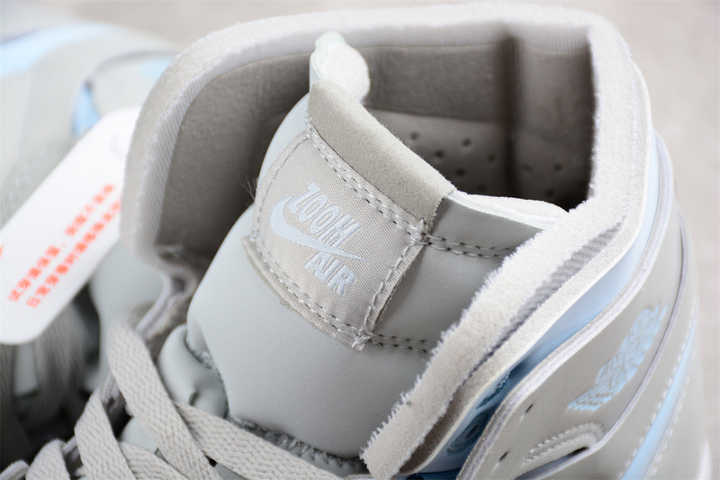 Air Jordan 1 Zoom Cmft White/Grey/Blue 3