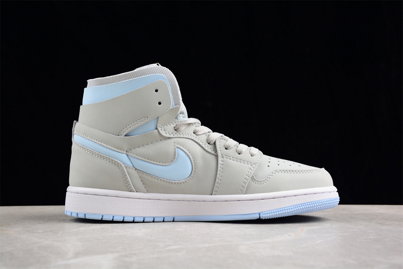 Air Jordan 1 Zoom Cmft White/Grey/Blue 5