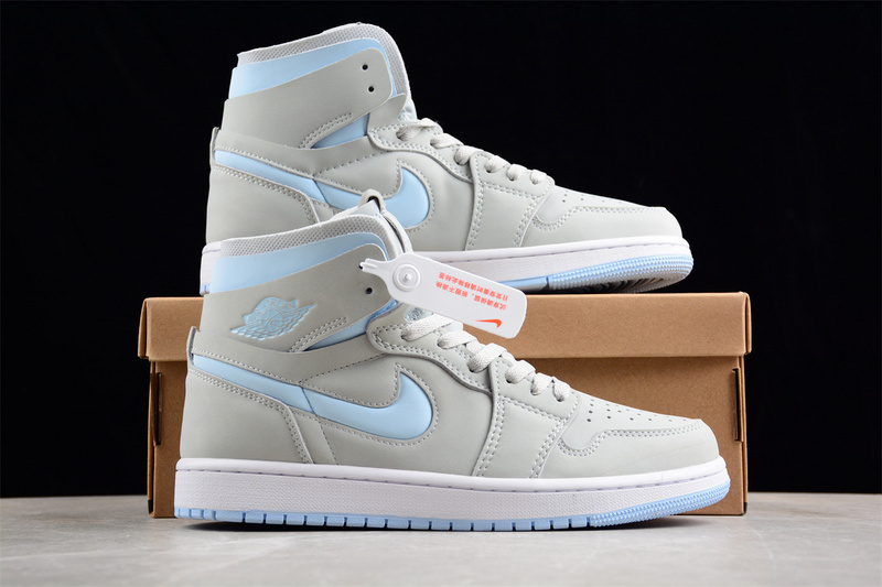 Air Jordan 1 Zoom Cmft White/Grey/Blue 21