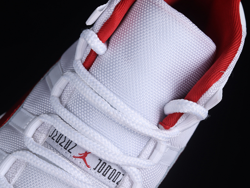 Air Jordan 11 Retro White/Varsity Red/Black 15