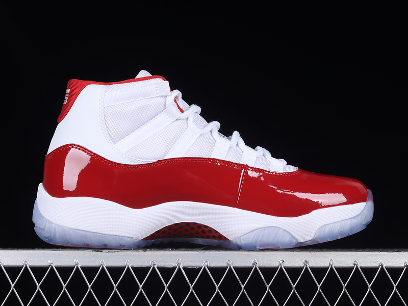 Air Jordan 11 Retro White/Varsity Red/Black 17