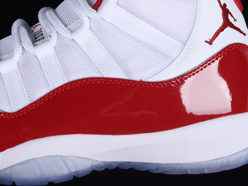 Air Jordan 11 Retro White/Varsity Red/Black 19