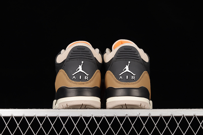 Air Jordan 3 Retro Desert Elephant Black/Rush Orange-Fossil Stone-Sail 21