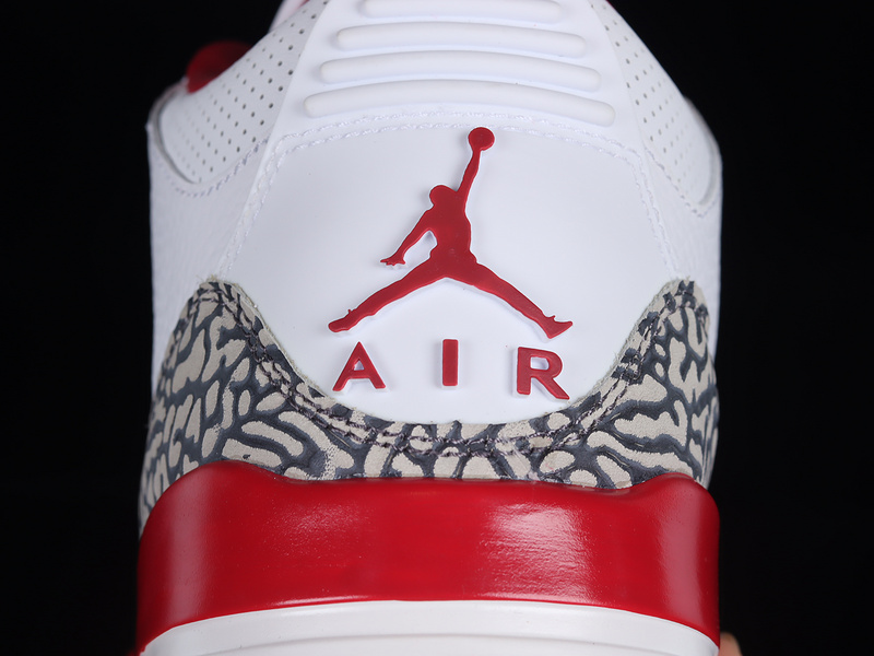 Air Jordan 3 Retro White/Light Curry/Cardinal Red/Cement Grey 29