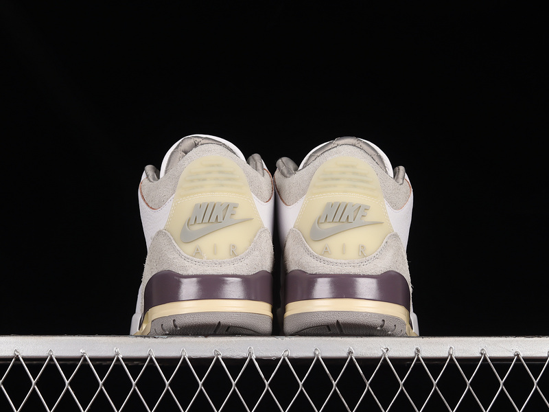 A Ma Maniére X Wmns Air Jordan 3 Retro Sp White/Medium Grey/Violet Ore 15