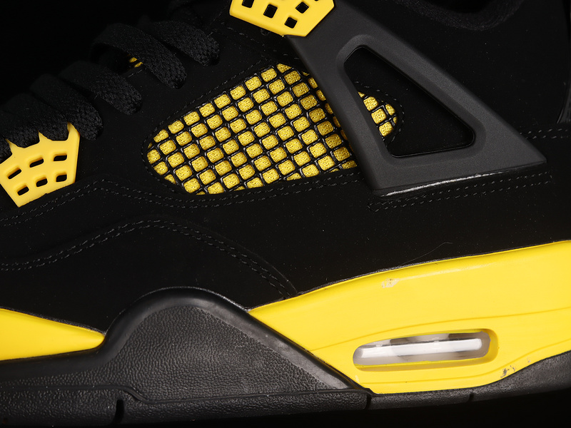 Air Jordan 4 Retro Thunder 2023 Black/Tour Yellow 13