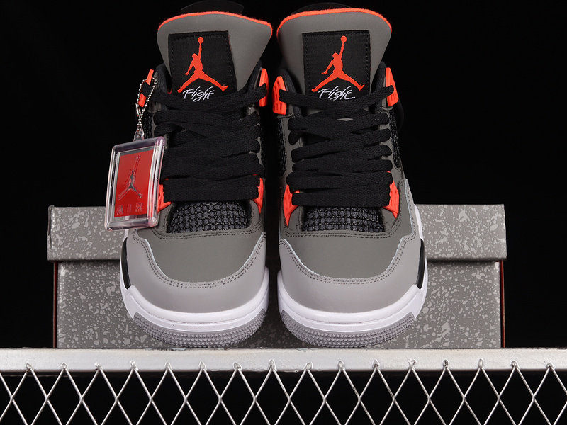 Air Jordan 4 Retro Infrared Dark Grey/Infrared 23/Black/Cement Grey 15