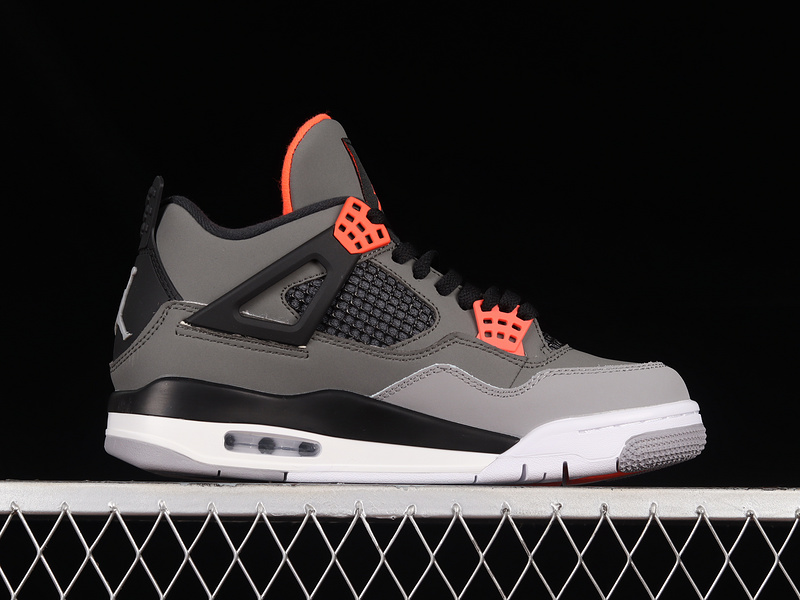 Air Jordan 4 Retro Infrared Dark Grey/Infrared 23/Black/Cement Grey 25