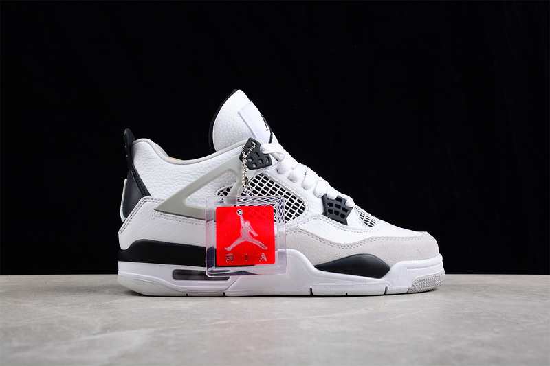 Air Jordan 4 Retro Military Black White/Black/Neutral Grey 15