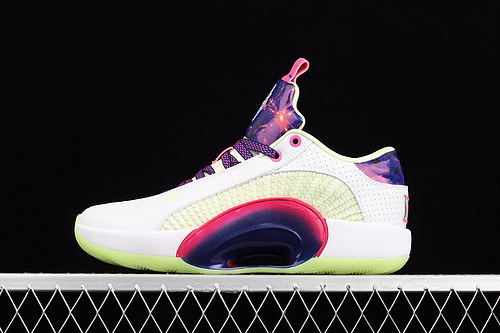 Luka Doncic X Air Jordan 35 Low Cosmic Deception White/Purple/Iridiscent 15