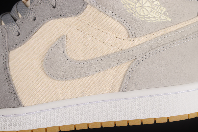 Air Jordan 1 Mid Se Coconut Milk/Coconut Milk/Particle Grey 7