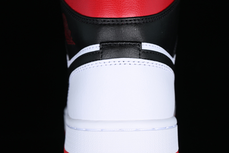 Air Jordan 1 Mid Se Craft White/Black/Red 29