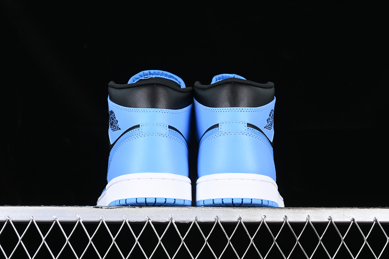 Air Jordan 1 Mid Black/Blue 27