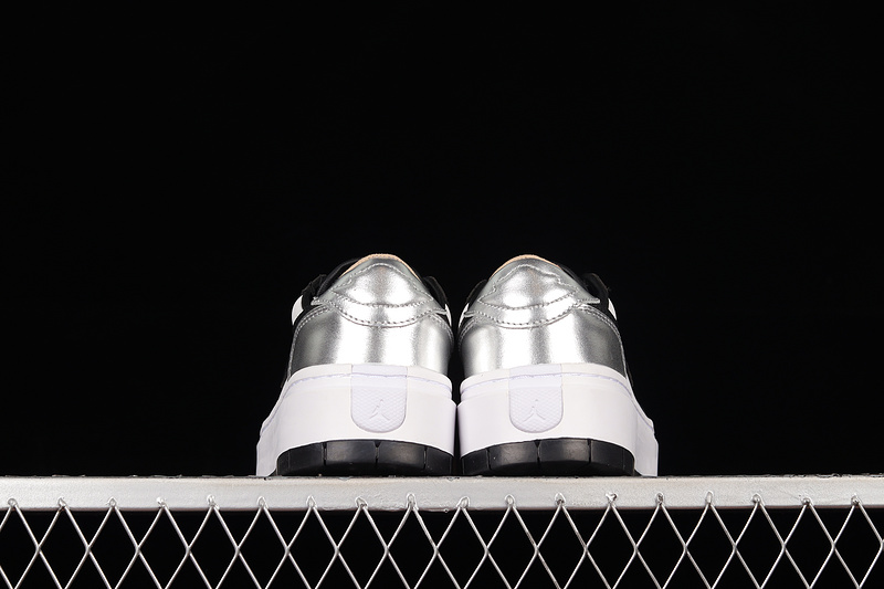 Air Jordan 1 Elevate Low Silver Toe White/Black-Silver 17