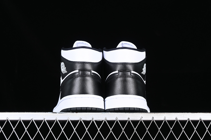 Air Jordan 1 Mid Panda White/Black 11