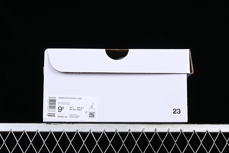 Air Jordan 1 Mid Panda White/Black 29