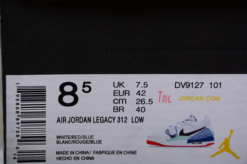 Air Jordan Legacy 312 Low Gs Easter White/Valerianblue 27