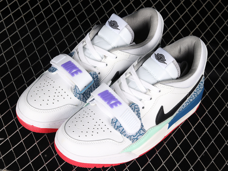 Air Jordan Legacy 312 Low White/Purple-Blue 23